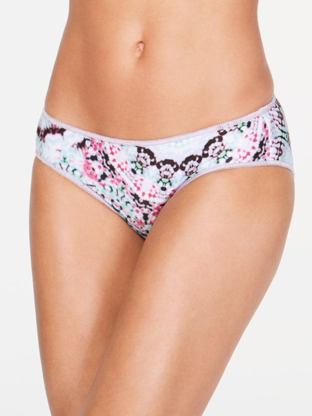 BECCA Womens Peace and Love High American Brief Swim Bottom